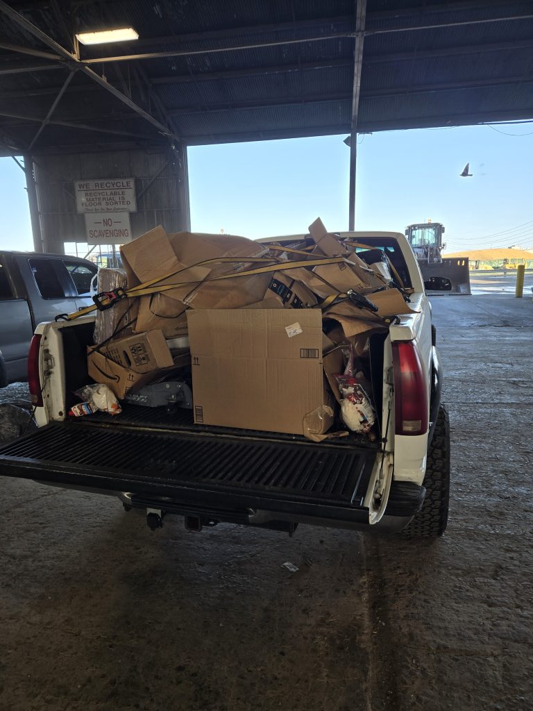 Another day in the life of a junk hauler!